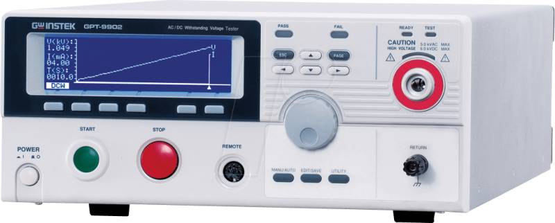 GPT-9902A - Sicherheitstester GPT-9902A, 500 VA AC/DC von GW-INSTEK