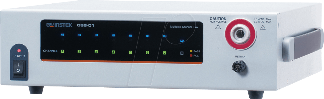 GSB-01 - Multiplex Scanner Box GSB-01 für GPT-Serie, 8 Kanäle von GW-INSTEK