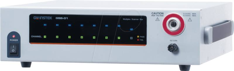 GSB-01 - Multiplex Scanner Box GSB-01 für GPT-Serie, 8 Kanäle von GW-INSTEK