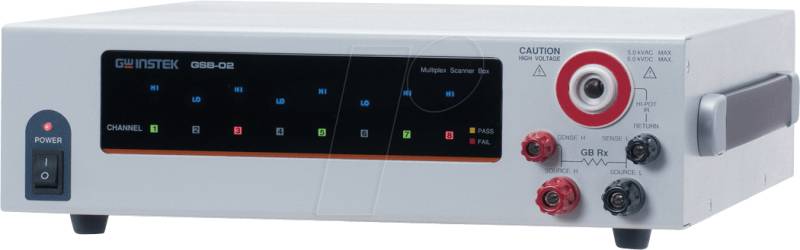 GSB-02 - Multiplex Scanner Box GSB-02 für GPT-Serie, 6 Kanäle von GW-INSTEK