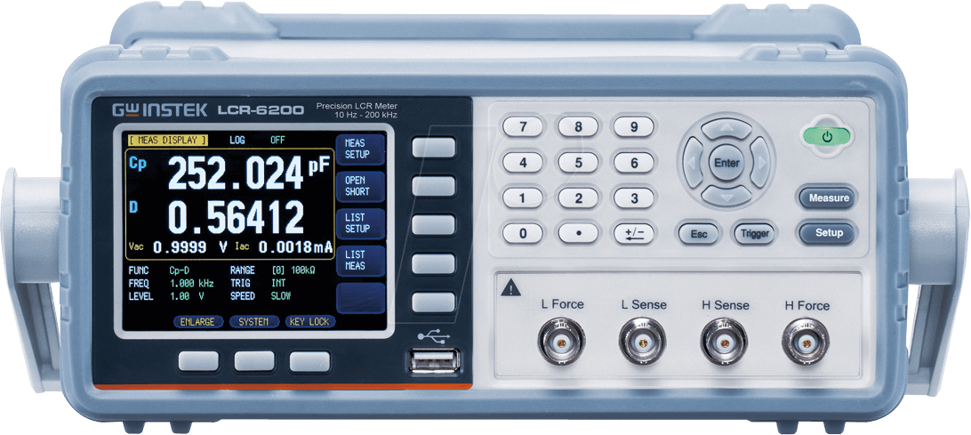 LCR-6200 - LCR-Meter LCR-6200, digital, 200 kHz von GW-INSTEK