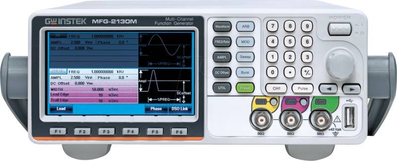 MFG-2130M - Funktionsgenerator, arbiträr, 1 Kanal, 1 µHz … 30 MHz von GW-INSTEK