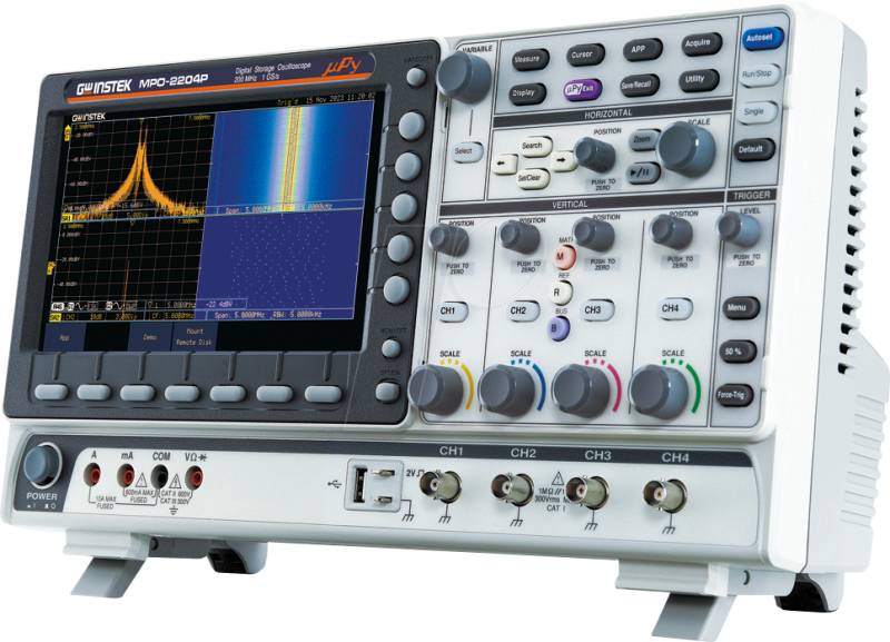 MPO-2204P - Digital-Speicher-Oszilloskop MPO-2204P, 200 MHz, 4 Kanäle von GW-INSTEK