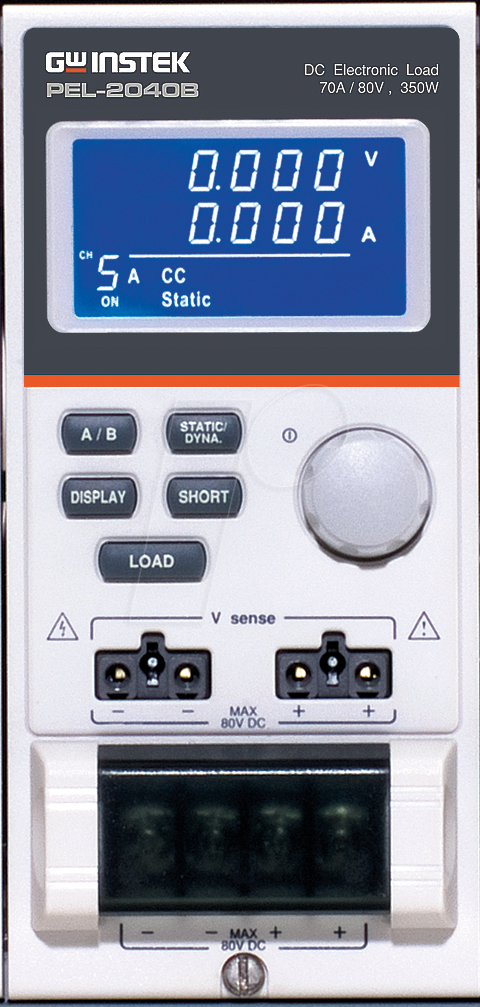 PEL-2040B - Elektronische Last, PEL-Modul, 350 W / 70 A von GW-INSTEK