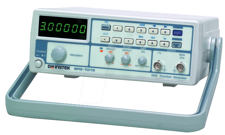 SFG-1013 - Funktionsgenerator SFG-1013, DDS, 0,1 Hz ... 3 MHz von GW-INSTEK