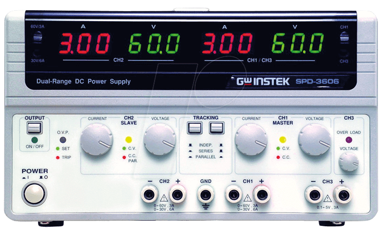 SPD-3606 - Labornetzgerät, 0 - 60 V, 0 - 5 A von GW-INSTEK