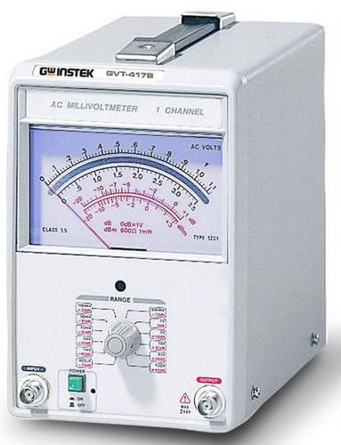 GW Instek 01VT417B00GS GVT-417B Millivoltmesser 1St. von GW Instek