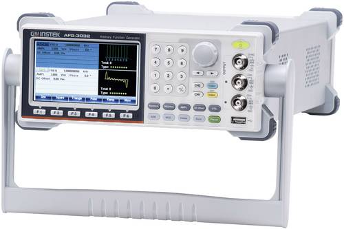 GW Instek AFG-3022GP Funktionsgenerator netzbetrieben 1 µHz - 20MHz 2-Kanal Sinus, Rechteck, Arbitr von GW Instek