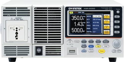 GW Instek ASR-2050 Universal Labornetzgerät, einstellbar 0.1 - 500V 10mA - 5A 500W Anzahl Ausgänge von GW Instek