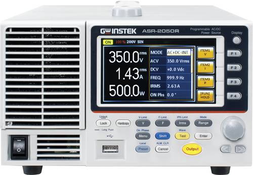 GW Instek ASR-2050R Labornetzgerät, einstellbar 0.1 - 500V 10mA - 5A 500W Anzahl Ausgänge 1 x von GW Instek