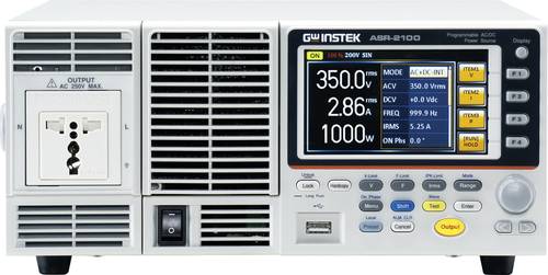 GW Instek ASR-2100 Universal Labornetzgerät, einstellbar 0.1 - 500V 10mA 1000W Anzahl Ausgänge 1 x von GW Instek