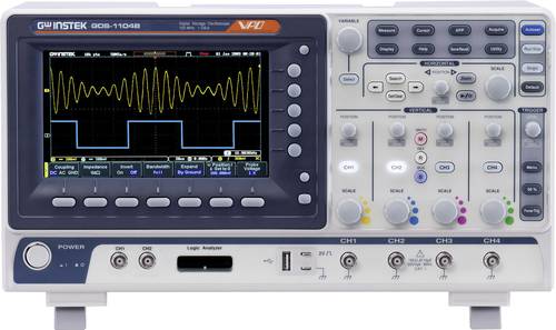 GW Instek GDS-1054B Digital-Oszilloskop 50MHz 1 GSa/s 10 Mpts 8 Bit 1St. von GW Instek