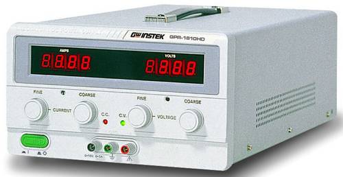 GW Instek GPR-1810HD Labornetzgerät, einstellbar 0 - 18V 0 - 10A 180W Anzahl Ausgänge 1 x von GW Instek