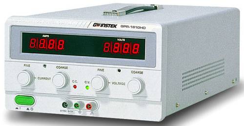 GW Instek GPR-1810HD Labornetzgerät, einstellbar 0 - 18V 0 - 10A 180W Anzahl Ausgänge 1 x von GW Instek