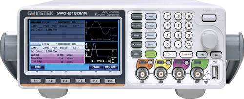 GW Instek MFG-2160MR Funktionsgenerator netzbetrieben 1 µHz - 60MHz 1-Kanal Arbiträr, Sinus, Recht von GW Instek