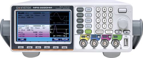 GW Instek MFG-2220HM Funktionsgenerator USB 5Hz - 150MHz 2-Kanal von GW Instek