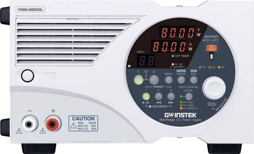 GW Instek PSB-2800L Labornetzgerät, einstellbar 0 - 80 V/DC 0 - 80A 800W USB, RS-232, Analog progra von GW Instek