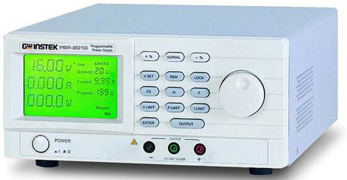 GW Instek PSP-2010 Labornetzgerät, einstellbar 0 - 20 V/DC 0 - 10A RS-232 programmierbar von GW Instek