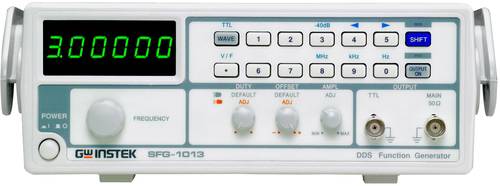GW Instek SFG-1003 Funktionsgenerator netzbetrieben 0.1Hz - 3MHz 1-Kanal Dreieck, Rechteck, Sinus, T GW Instek SFG-1003 Funktionsgenerator netzbetrieben 0.1Hz - 3MHz 1-Kanal Dreieck, Rechteck, Sinus, T von GW Instek