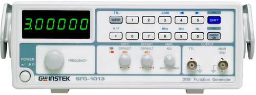 GW Instek SFG-1013 Funktionsgenerator netzbetrieben 0.1Hz - 3MHz 1-Kanal Dreieck, Rechteck, Sinus, T von GW Instek