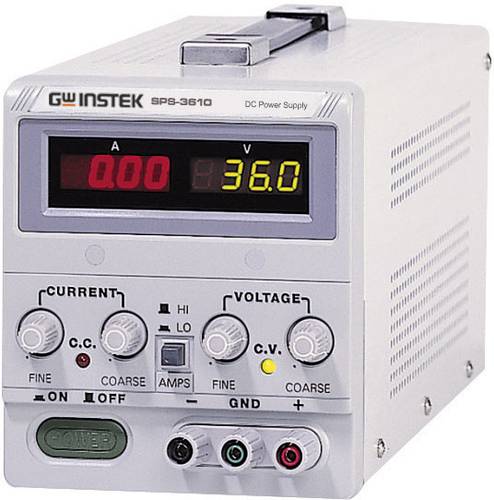 GW Instek SPS-3610 Labornetzgerät, einstellbar 0 - 36 V/DC 0 - 10A 360W Remote Anzahl Ausgänge 1 x von GW Instek