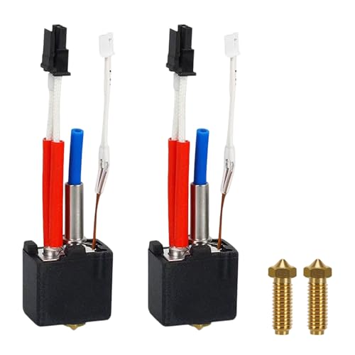 3D Printer Hotend Kit: 2 Stück Hotend Accessories mit 2 Silikonsocke 0.4mm Düse Kompatibel für Anycubic Kobra 2 Pro/Kobra 2 Neo/Kobra 2 Max/Kobra 2 Plus/Kobra 2 3D Printer Hotend Kit: 2 Stück Hotend Accessories mit 2 Silikonsocke 0.4mm Düse Kompatibel für Anycubic Kobra 2 Pro/Kobra 2 Neo/Kobra 2 Max/Kobra 2 Plus/Kobra 2 von GWAEPU