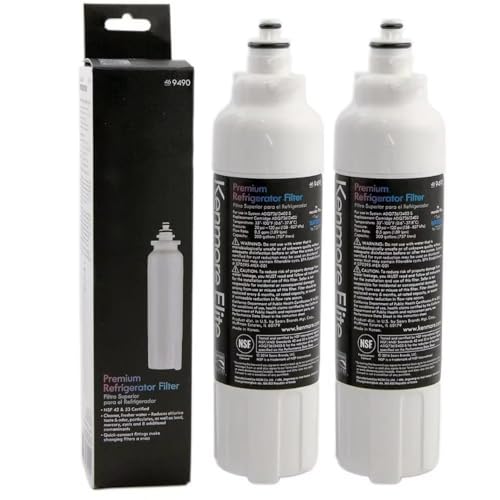 9490 Kühlschrank-Wasserfilter-Ersatz, Kompatibel Mit Kenmore, 46-9490 LT800P ADQ73613408 ADQ73613402 ADQ75795104 LSXS26326S LUPXS3186N Kühlschrank-Wasserfilter 9490 Kühlschrank-Wasserfilter-Ersatz, Kompatibel Mit Kenmore, 46-9490 LT800P ADQ73613408 ADQ73613402 ADQ75795104 LSXS26326S LUPXS3186N Kühlschrank-Wasserfilter von GWMCKZOK