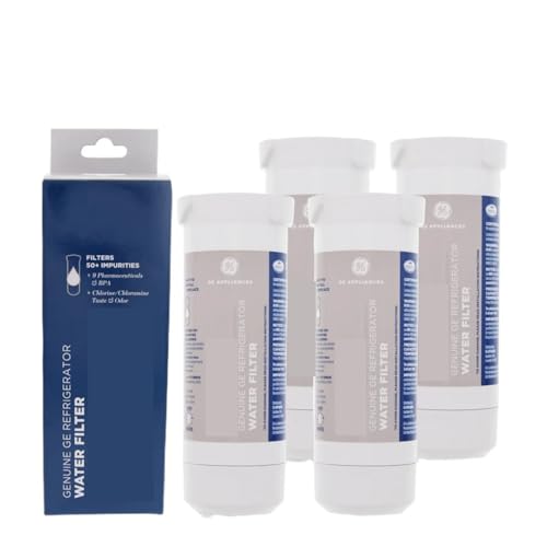 Ersatz-Kühlschrank-Wasserfilter, Kompatibel Mit GE XWF, WR17X30702, MB-F48, AQUACREST AQF-FF48, Kompatibel Mit Crystala, CF9-Kühlschrank-Wasserfilter(3pcs) von GWMCKZOK