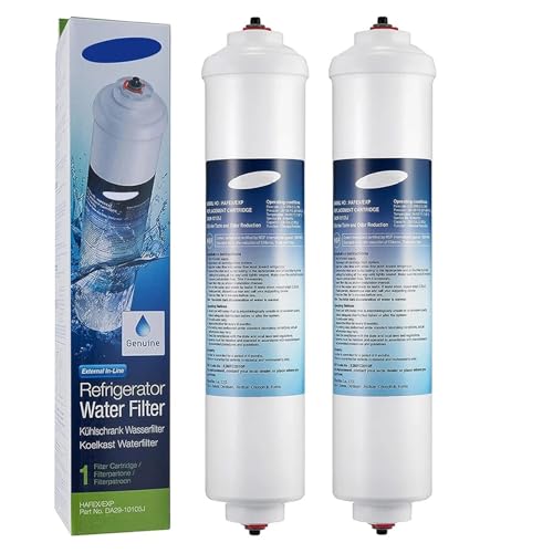 Kühlschrank-Wasserfilter, Kompatibel Mit Samsung, DA29-10105J, Kompatibel Mit HAFEX, EXP WSF-100 Pure, Kompatibel Mit LG, 5231JA2010B, Kompatibel Mit GE, GXRTQR(2pcs) von GWMCKZOK