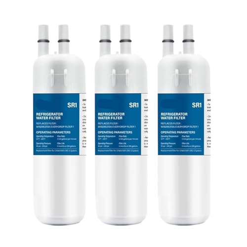 Kühlschrank-Wasserfilter, Kompatibel Mit W10295370A, W10295370W10276924, W10291030, WRL767SIAM, WRS322FDAB, WRS325FDAB, Kühlschrank-Wasserfilter(3PCS) von GWMCKZOK