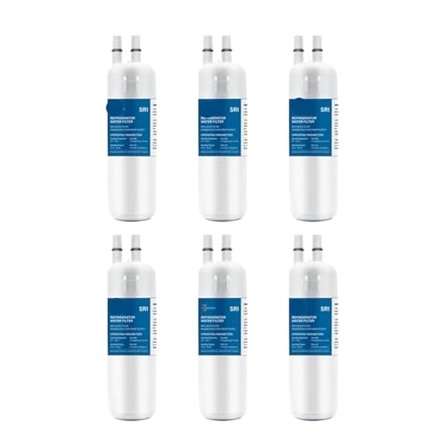 Kühlschrank-Wasserfilter, Kompatibel Mit W10295370A, W10295370W10276924, W10291030, WRL767SIAM, WRS322FDAB, WRS325FDAB, Kühlschrank-Wasserfilter(6 pcs) von GWMCKZOK