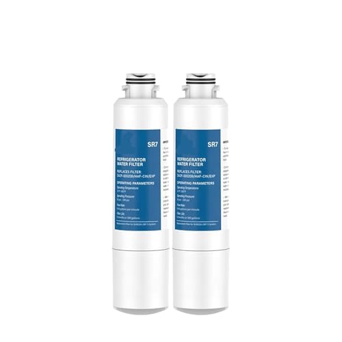 Kühlschrank-Wasserfilter Ersetzen, Kompatibel Mit Samsung, DA29-00020A/B, 46-9101 RF4267HARS RF263TEAESG, Kühlschrank-Wasserfilter​(2pcs.) von GWMCKZOK