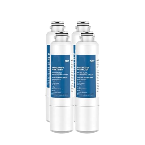 Kühlschrank-Wasserfilter Ersetzen, Kompatibel Mit Samsung, DA29-00020A/B, 46-9101 RF4267HARS RF263TEAESG, Kühlschrank-Wasserfilter​(4Pcs) von GWMCKZOK