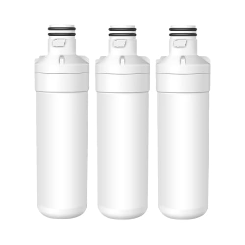 Kühlschrank-Wasserfilter LT1000P, Ersatz-Kühlschrank-Wasserfilter, Kompatibel Mit LG, ADQ74793501, ADQ75795105, AGF80300704, AGF80300705, 1–6 Stück(3Pcs) von GWMCKZOK