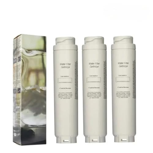 Kühlschrank-Wasserfilter Ultra Clarity Ersatz, Kompatibel Mit Bosch, 11025825 11028820 KWF1000 0060820860 644845 B36CL80ENS RA450010 Kühlschrank-Wasserfilter(3pcs) von GWMCKZOK