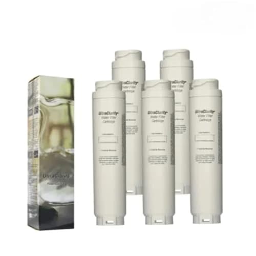 Kühlschrank-Wasserfilter Ultra Clarity Ersatz, Kompatibel Mit Bosch, 11025825 11028820 KWF1000 0060820860 644845 B36CL80ENS RA450010 Kühlschrank-Wasserfilter(5pcs) von GWMCKZOK