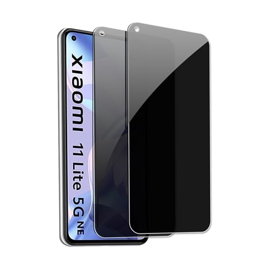 【2 Stück】Sichtschutz Schutzfolie für Xiaomi 11 Lite/Xiaomi 11 Lite NE,Privacy Panzer Schutz glas,Anti-Peeping Sichtschutzfolie,Anti-Spy Schutzglas 【2 Stück】Sichtschutz Schutzfolie für Xiaomi 11 Lite/Xiaomi 11 Lite NE,Privacy Panzer Schutz glas,Anti-Peeping Sichtschutzfolie,Anti-Spy Schutzglas von GXAYZ