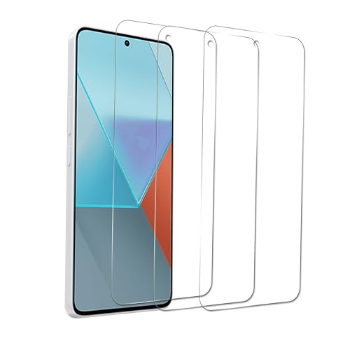 【3 Stück】Schutzfolie für Xiaomi Redmi Note 13 Pro,Anti Scratch 9 Härte Hochauflösende Displayschutzfolie，Fingerabdruck-ID，HD von GXAYZ