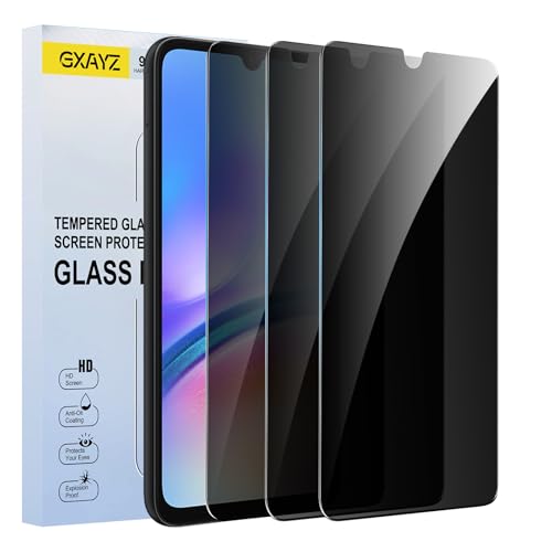 GXAYZ 【3 Stück】 Sichtschutz Schutzfolie für Samsung galaxy A05S,Privacy Panzer Schutz glas,Anti-Peeping Sichtschutzfolie,Anti-Spy Schutzglas GXAYZ 【3 Stück】 Sichtschutz Schutzfolie für Samsung galaxy A05S,Privacy Panzer Schutz glas,Anti-Peeping Sichtschutzfolie,Anti-Spy Schutzglas von GXAYZ