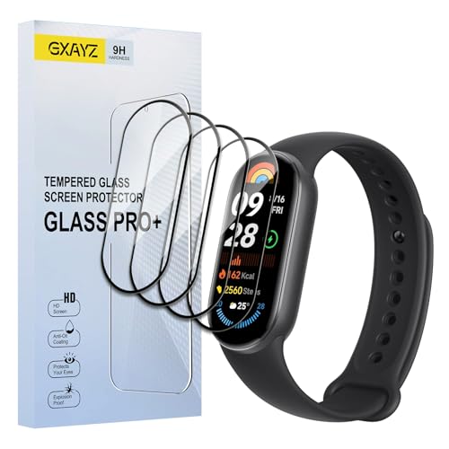 GXAYZ [4 Stück Schutzfolie kompatibel mit Xiaomi Smart Band 9,Anti-Scratch HD TPU Soft Film,3D Curved Full Cover Protective,Blasenfrei, Anti-Fingerabdruck GXAYZ [4 Stück Schutzfolie kompatibel mit Xiaomi Smart Band 9,Anti-Scratch HD TPU Soft Film,3D Curved Full Cover Protective,Blasenfrei, Anti-Fingerabdruck von GXAYZ