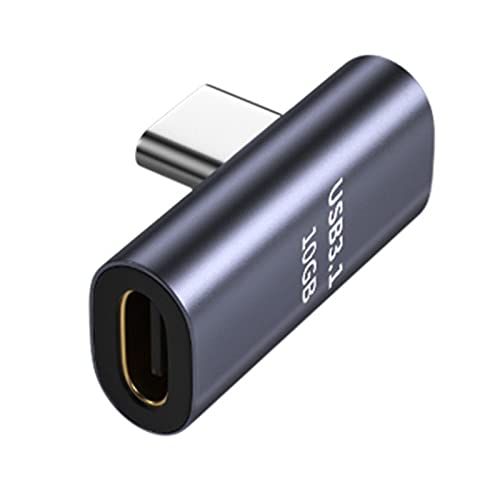 GXFCAI 1 x Handy-Adapter USB 3.1 Adapter C Buchse Ellenbogen C Telefon Stecker Adapter Handy H4t9 auf von GXFCAI