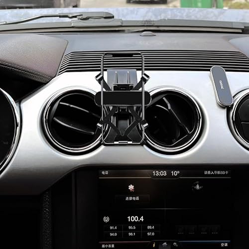 GXQKHFA Autotelefonhalter kompatibel mit 2015-2023 Ford Mustang Handyhalter Zubehör (for 2015-2023 Mustang) von GXQKHFA