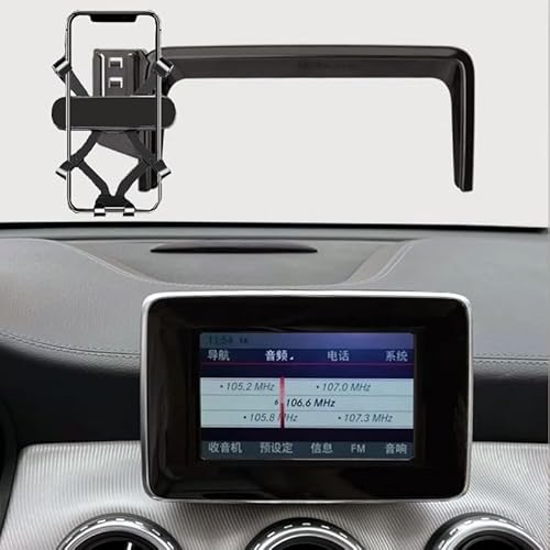 GXQKHFA Handyhalterung fürs Auto, kompatibel mit 2012-2018 Mercedes A-Klasse W176 B W246 Handyhalterung (für 2012-2018 Klasse A W176/2011-2016 B W246) von GXQKHFA