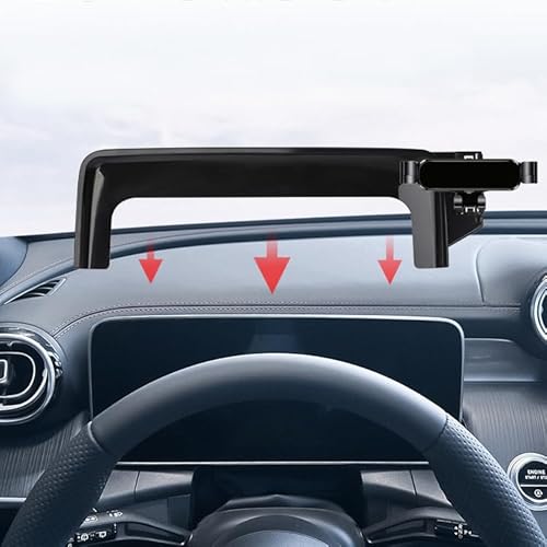GXQKHFA handyhalterung kompatibel mit 2022-2024 Mercedes GLC X254 GLC 300D 250 c klasse w206 Zubehör (for 2022-2024 C W206/2023-2024 GLC X254) von GXQKHFA