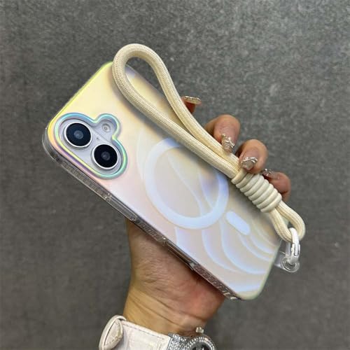 GXZJFC Farbverlaufs-Bunte Hülle für iPhone 16 15 14 Pro Max Plus 11 12 13 Feder-Wasser-Ripple-Handgelenksschlaufe PC-Abdeckung, A, für iPhone 16 Plus GXZJFC Farbverlaufs-Bunte Hülle für iPhone 16 15 14 Pro Max Plus 11 12 13 Feder-Wasser-Ripple-Handgelenksschlaufe PC-Abdeckung, A, für iPhone 16 Plus von GXZJFC