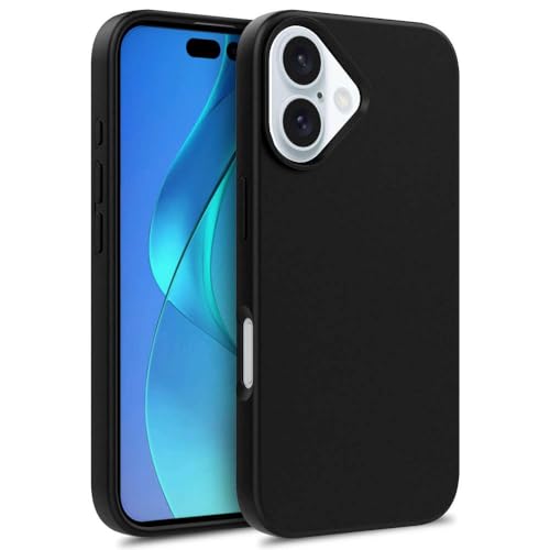 GXZJFC Hülle für iPhone 16 15 14 13 12 11 Pro Max Mini 8 7 Plus SE Solide weiche Matte Hülle, Schwarz, für iPhone 14Pro Max GXZJFC Hülle für iPhone 16 15 14 13 12 11 Pro Max Mini 8 7 Plus SE Solide weiche Matte Hülle, Schwarz, für iPhone 14Pro Max von GXZJFC