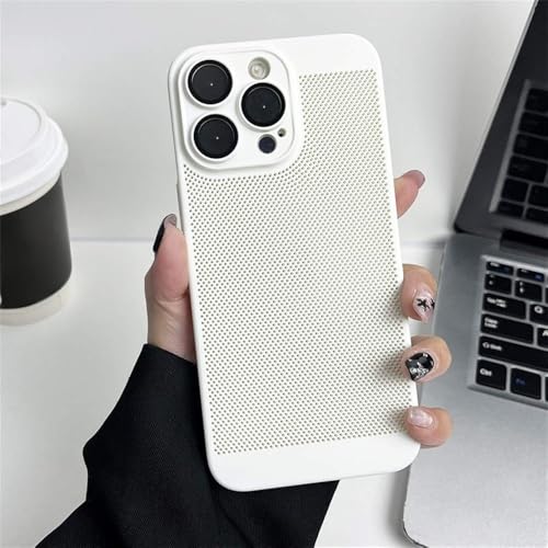 GXZJFC Kühlendes, Mattes Wärmeableitungsgehäuse für iPhone 16 15 14 13 12 11 Pro Max X XS Max XR 7 8 14 Plus SE Mini Metallic-Abdeckung, Weiß, für iPhone 12Mini GXZJFC Kühlendes, Mattes Wärmeableitungsgehäuse für iPhone 16 15 14 13 12 11 Pro Max X XS Max XR 7 8 14 Plus SE Mini Metallic-Abdeckung, Weiß, für iPhone 12Mini von GXZJFC