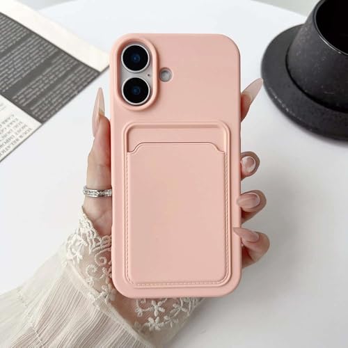 GXZJFC Push-Card-Tasche, Steckplatzhalter, Brieftaschen-Hülle für iPhone 16 15 14 11 12 13 Pro Max XS XR X 8 7 Plus SE, Matte Silikonhülle, Pink, für iPhone XS GXZJFC Push-Card-Tasche, Steckplatzhalter, Brieftaschen-Hülle für iPhone 16 15 14 11 12 13 Pro Max XS XR X 8 7 Plus SE, Matte Silikonhülle, Pink, für iPhone XS von GXZJFC