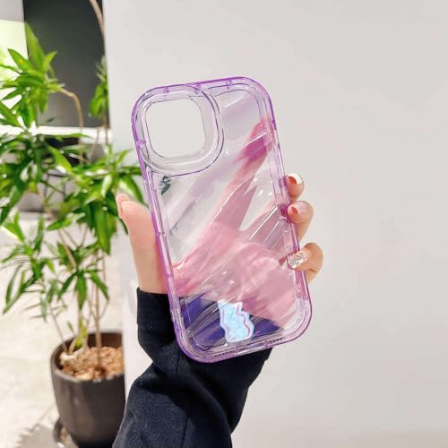GXZJFC Silikon-Schutzhülle mit gewelltem Wassermuster für iPhone 14 13 12 Pro Max XR 7 8 16 Plus X Xs SE 6s, Lila, für iPhone 15Pro Max GXZJFC Silikon-Schutzhülle mit gewelltem Wassermuster für iPhone 14 13 12 Pro Max XR 7 8 16 Plus X Xs SE 6s, Lila, für iPhone 15Pro Max von GXZJFC