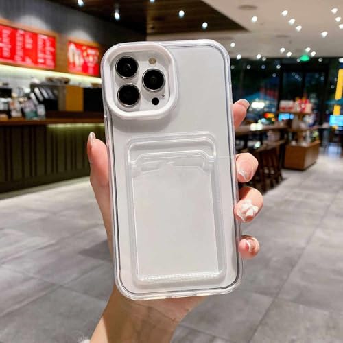 GXZJFC Transparente Kartentasche mit festem Rand, Handyhülle für iPhone 14 13 12 11 Pro Max X XR XSMAX 7 8 Plus SE, TPU-Hülle, Produkte, 585, weiß, für iPhone 8P GXZJFC Transparente Kartentasche mit festem Rand, Handyhülle für iPhone 14 13 12 11 Pro Max X XR XSMAX 7 8 Plus SE, TPU-Hülle, Produkte, 585, weiß, für iPhone 8P von GXZJFC